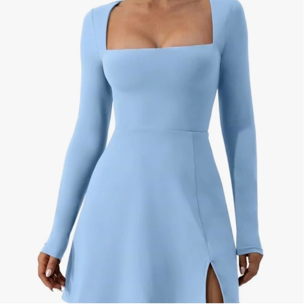 Light blue dress